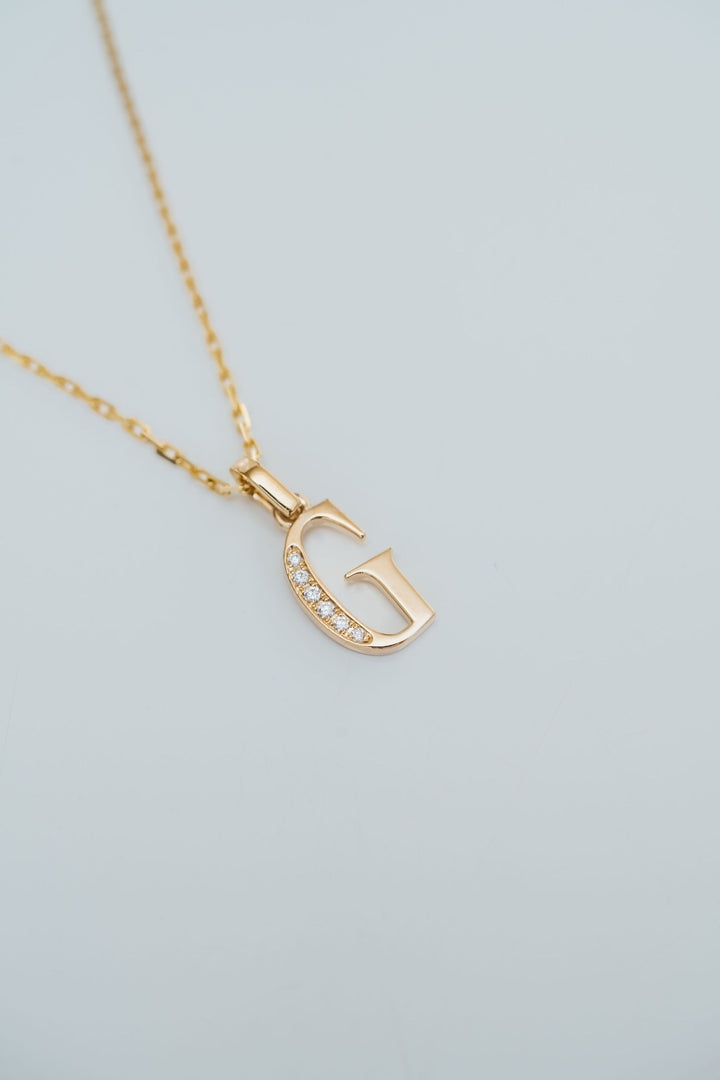 Cavalier Letter Pendants
