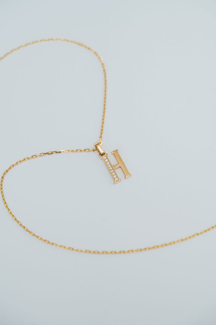 Cavalier Letter Pendants