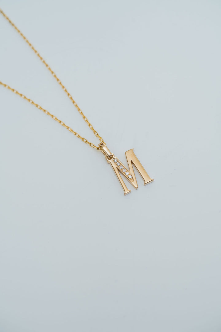 Cavalier Letter Pendants