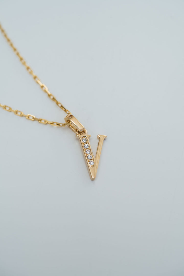 Cavalier Letter Pendants