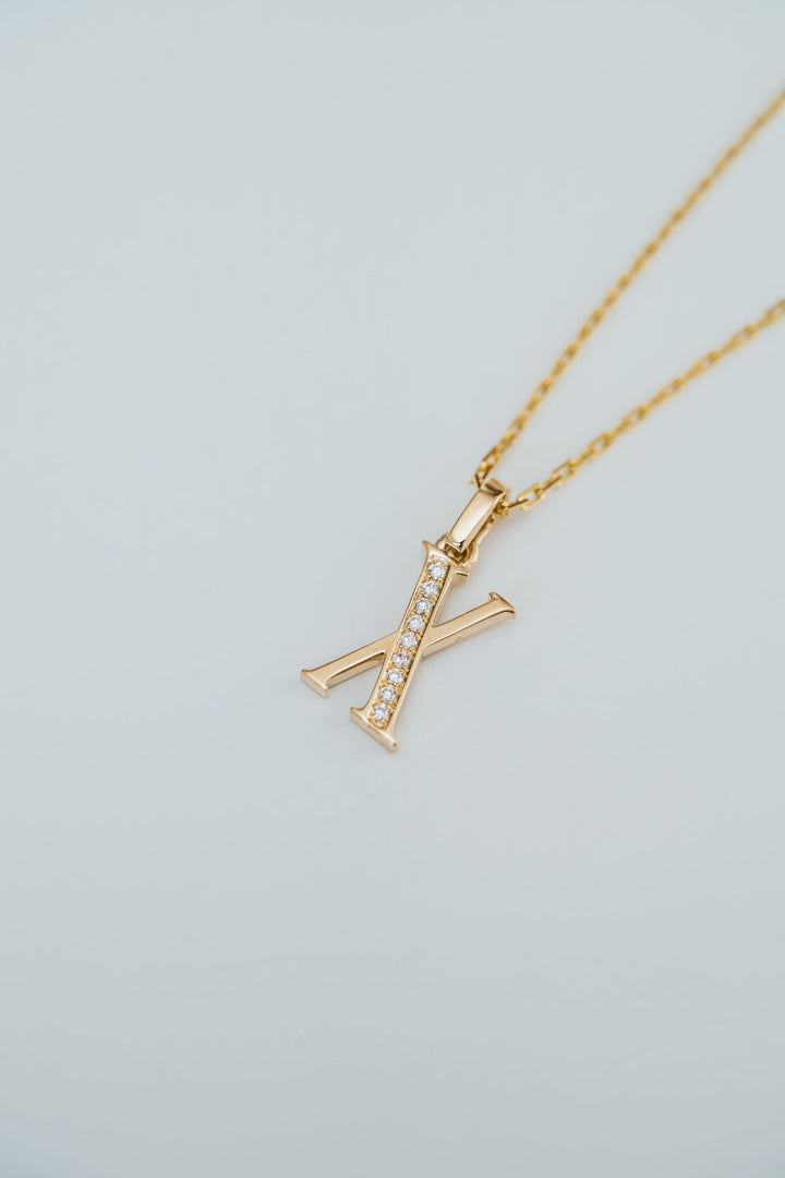 Cavalier Letter Pendants