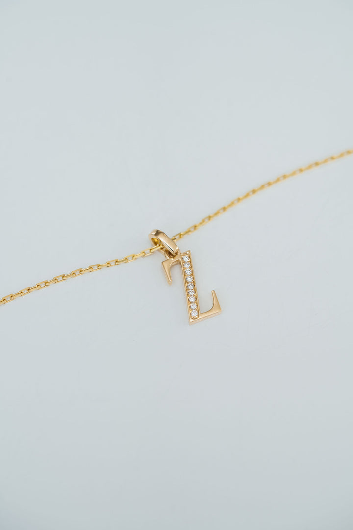 Cavalier Letter Pendants