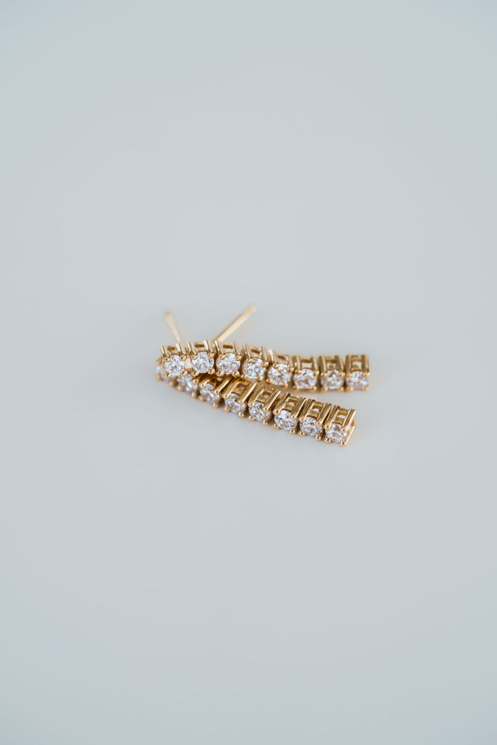 Diamond Courtside Earrings