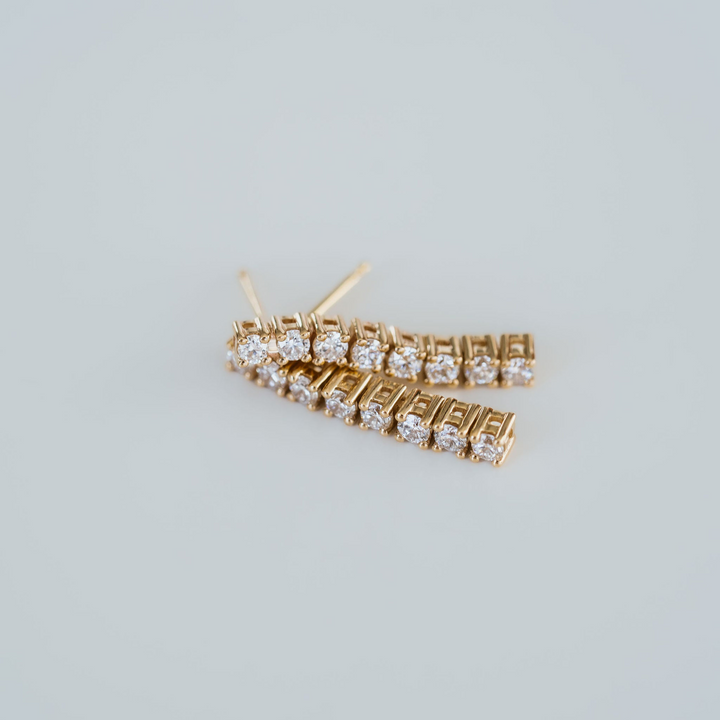 Diamond Courtside Earrings