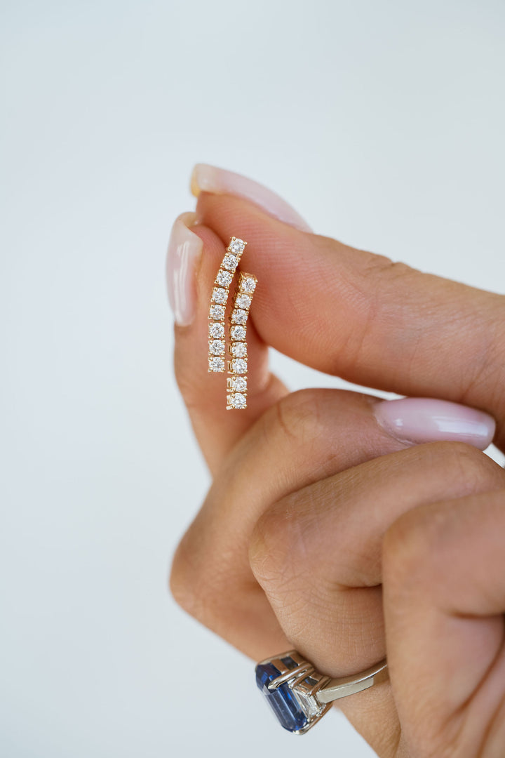 Diamond Courtside Earrings