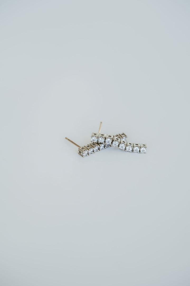 Diamond Courtside Earrings