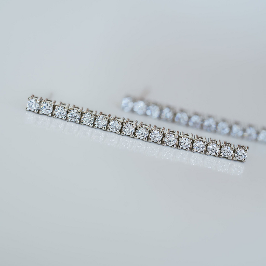 Diamond Courtside Earrings