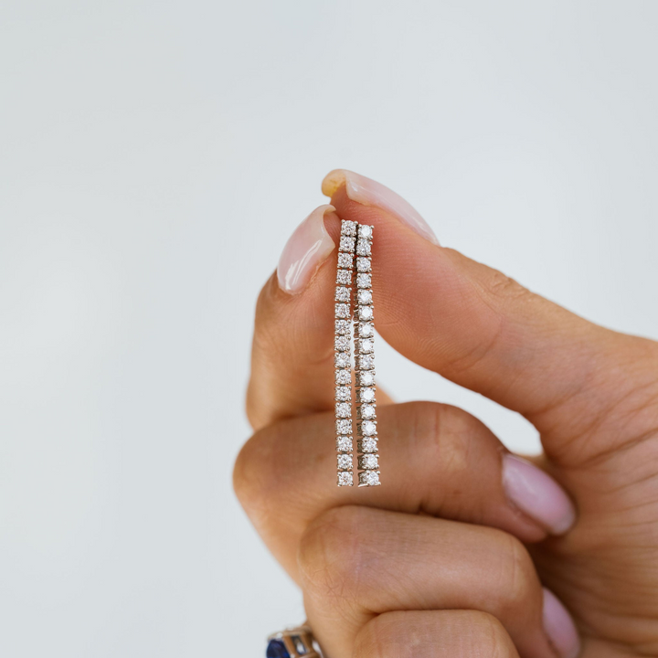 Diamond Courtside Earrings