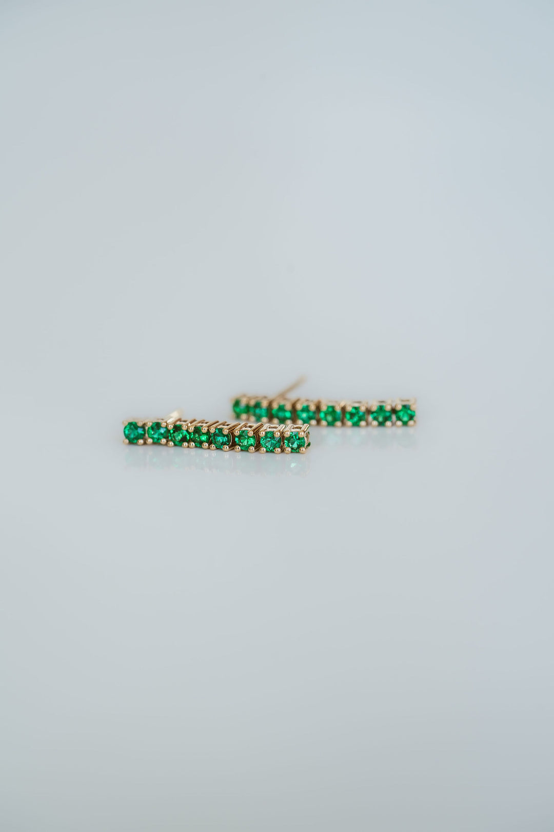 Emerald Courtside Earrings