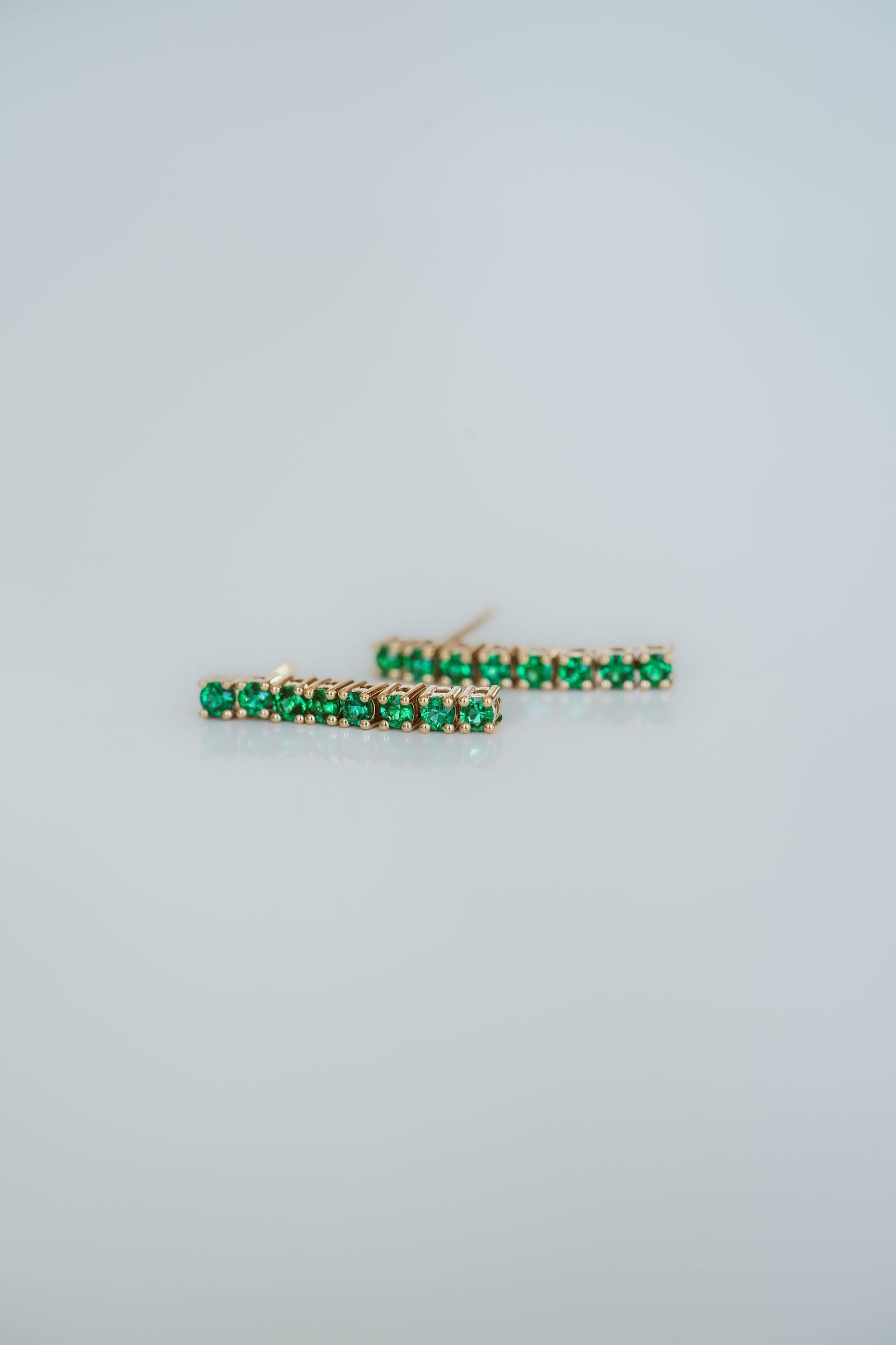 Emerald Courtside Earrings