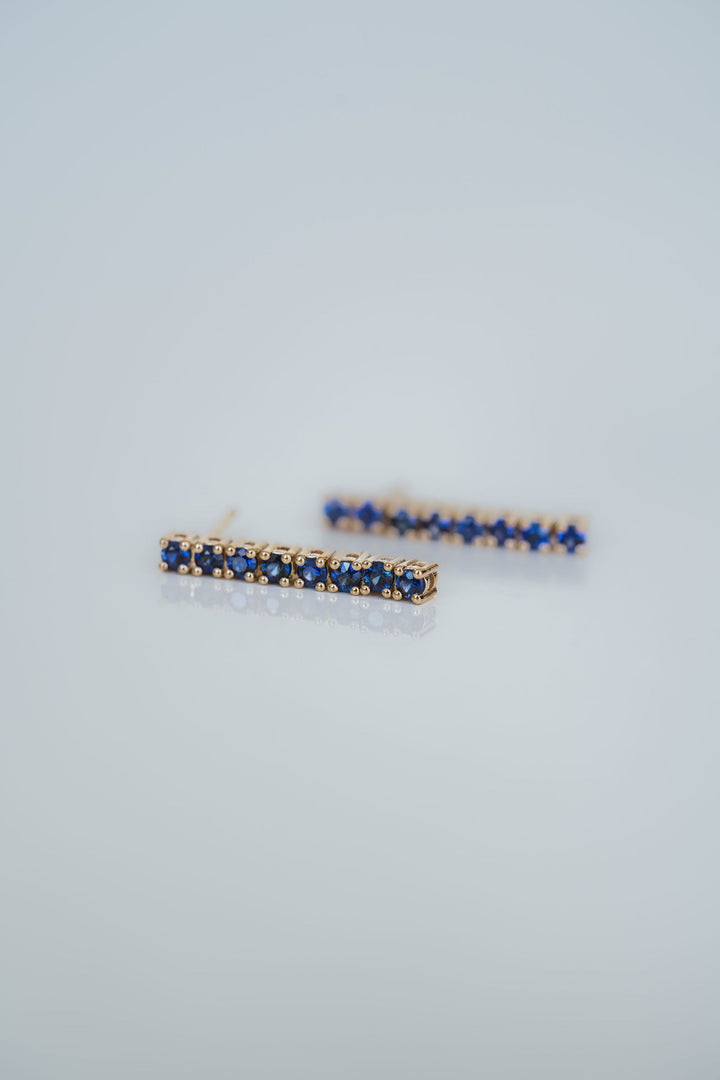 Sapphire Courtside Earrings