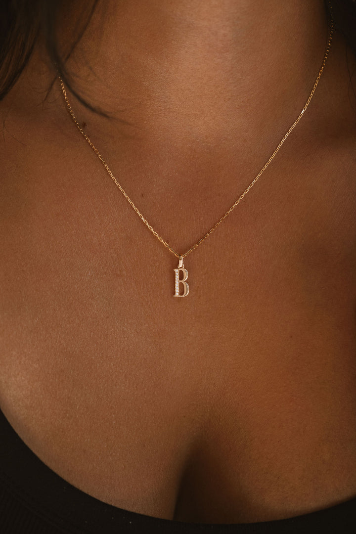 Cavalier Letter Pendants