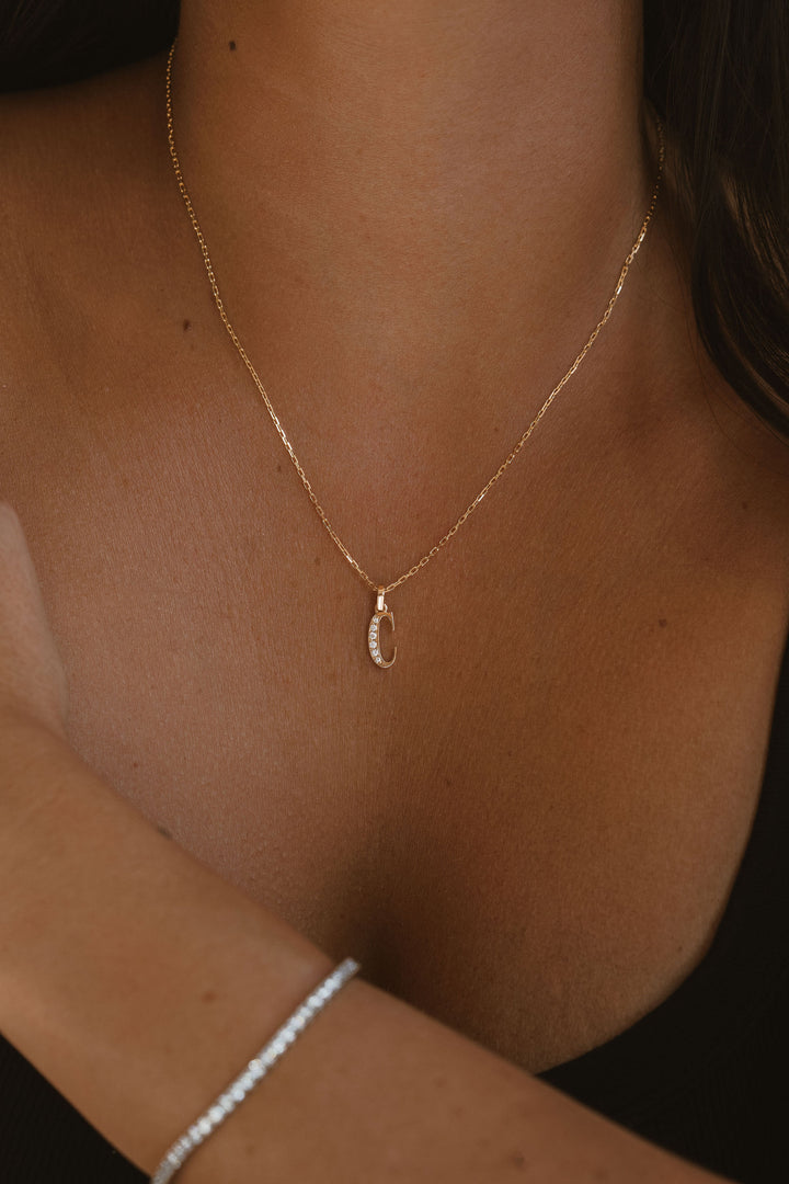 Cavalier Letter Pendants