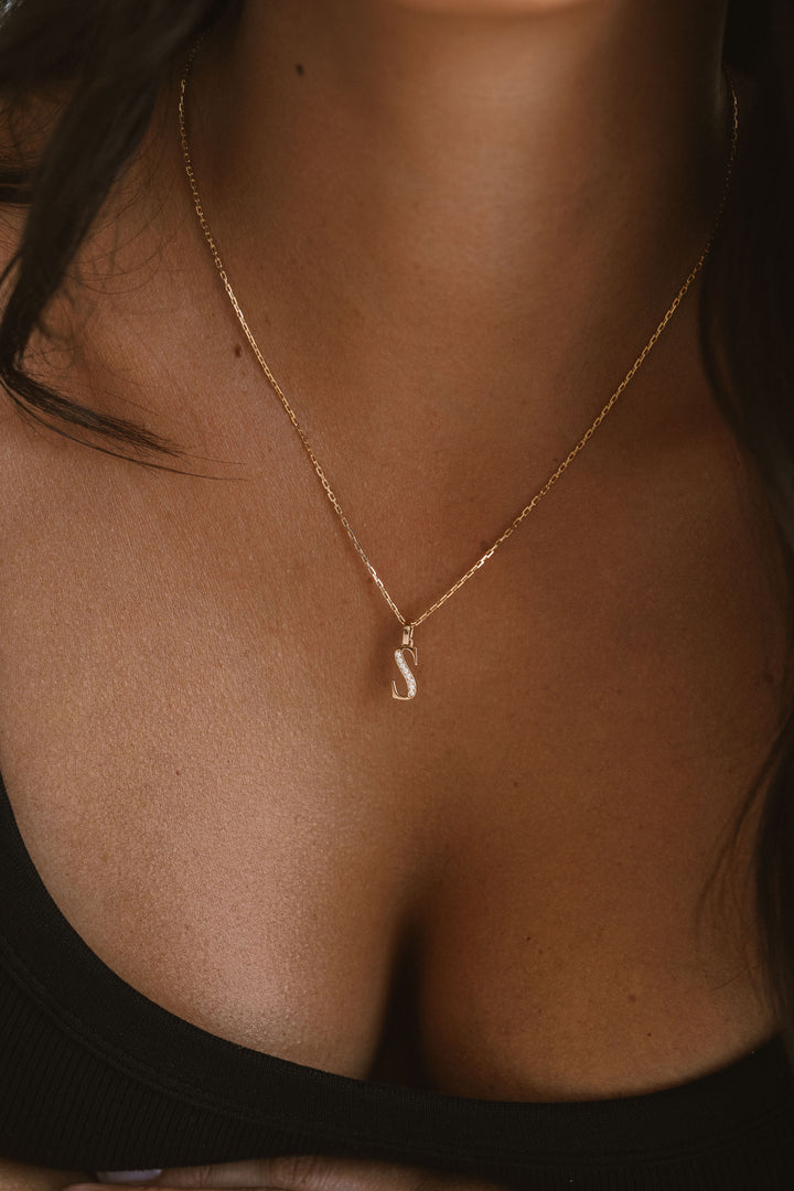 Cavalier Letter Pendants