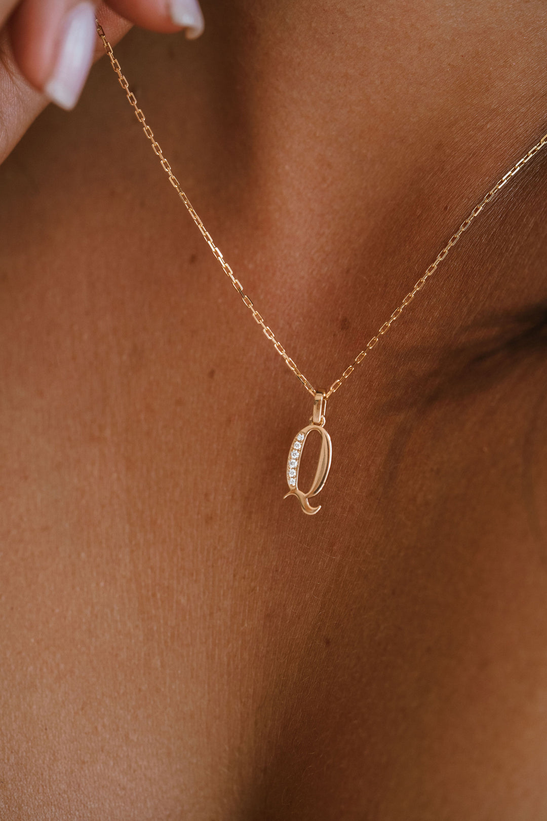 Cavalier Letter Pendants