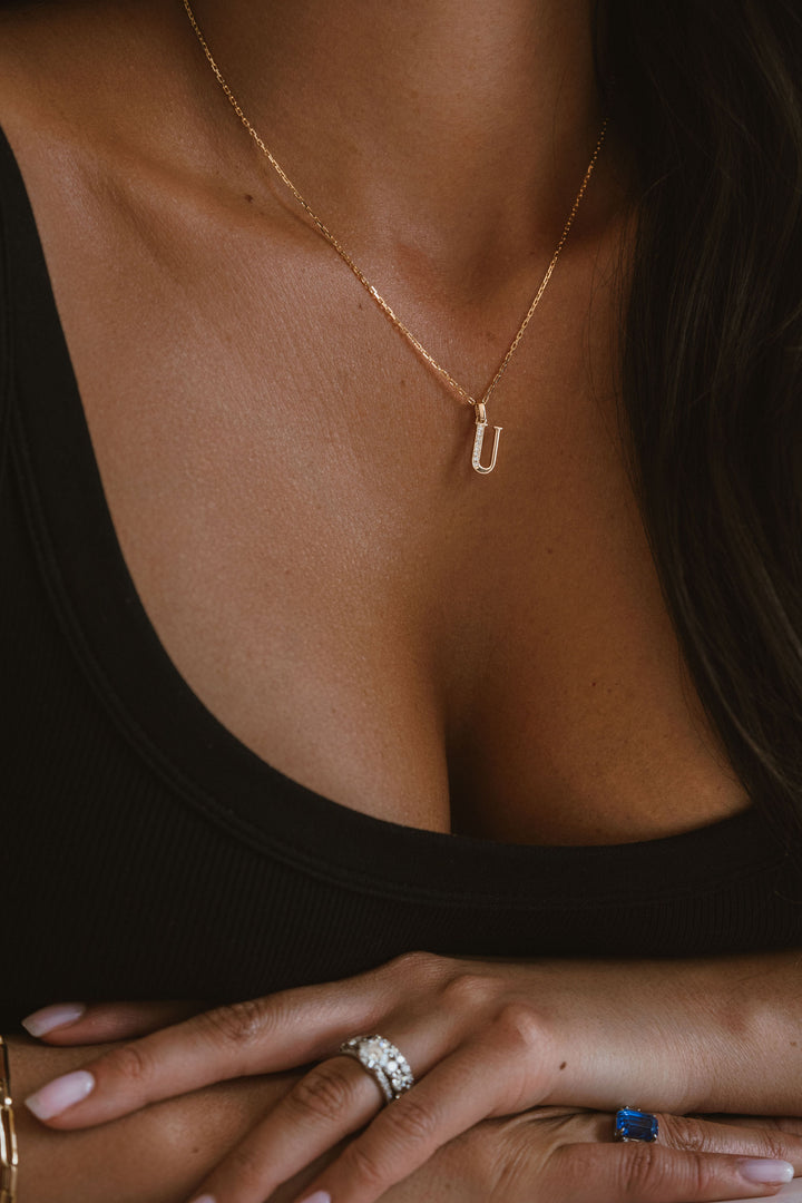 Cavalier Letter Pendants