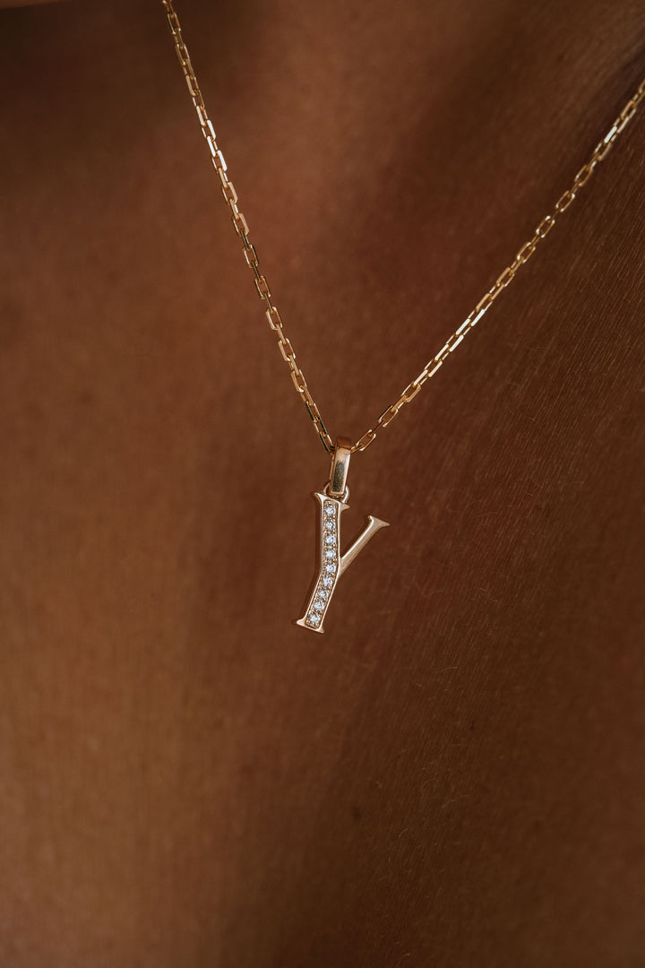 Cavalier Letter Pendants