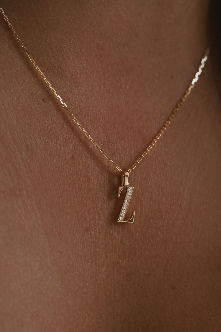 Cavalier Letter Pendants