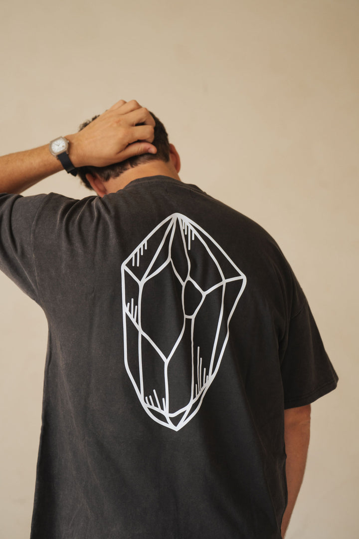 Cavalier Oversized T-Shirt - Vintage Black