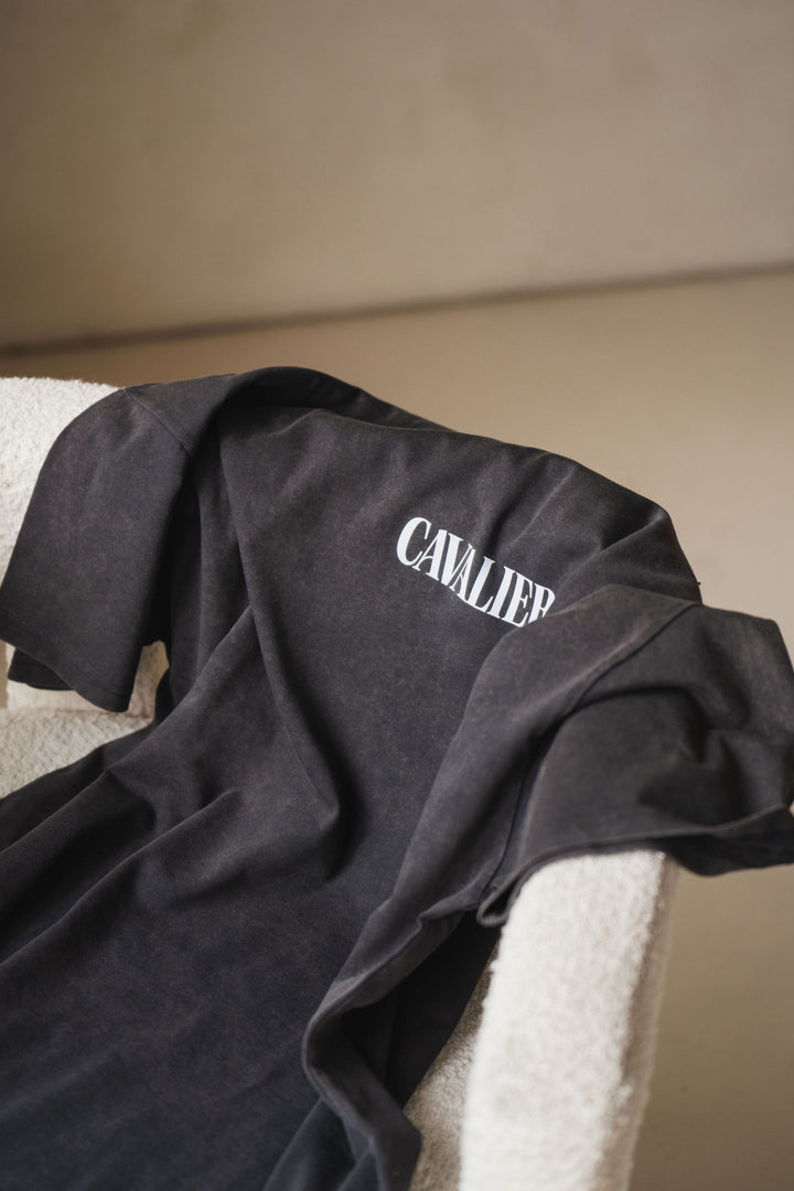 Cavalier Oversized T-Shirt - Vintage Black