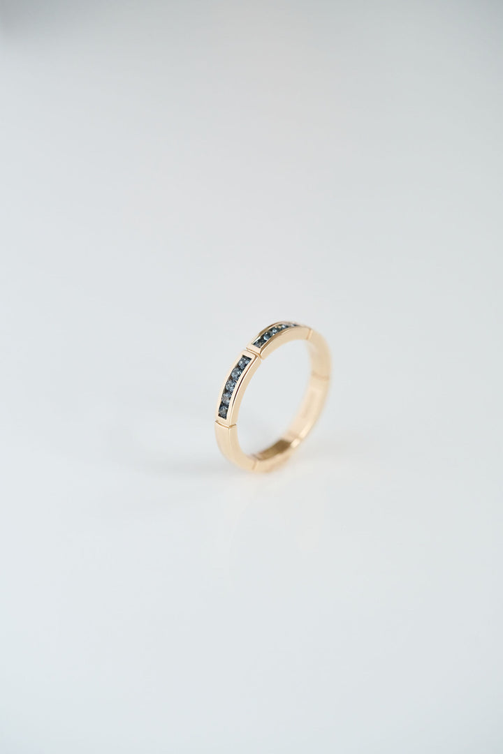 Blue-Green Sapphire Tempo Band