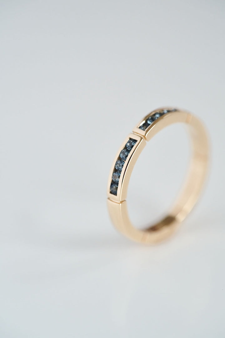 Blue-Green Sapphire Tempo Band