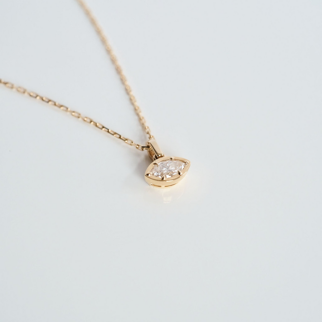 Marquise Diamond Canopy Pendant