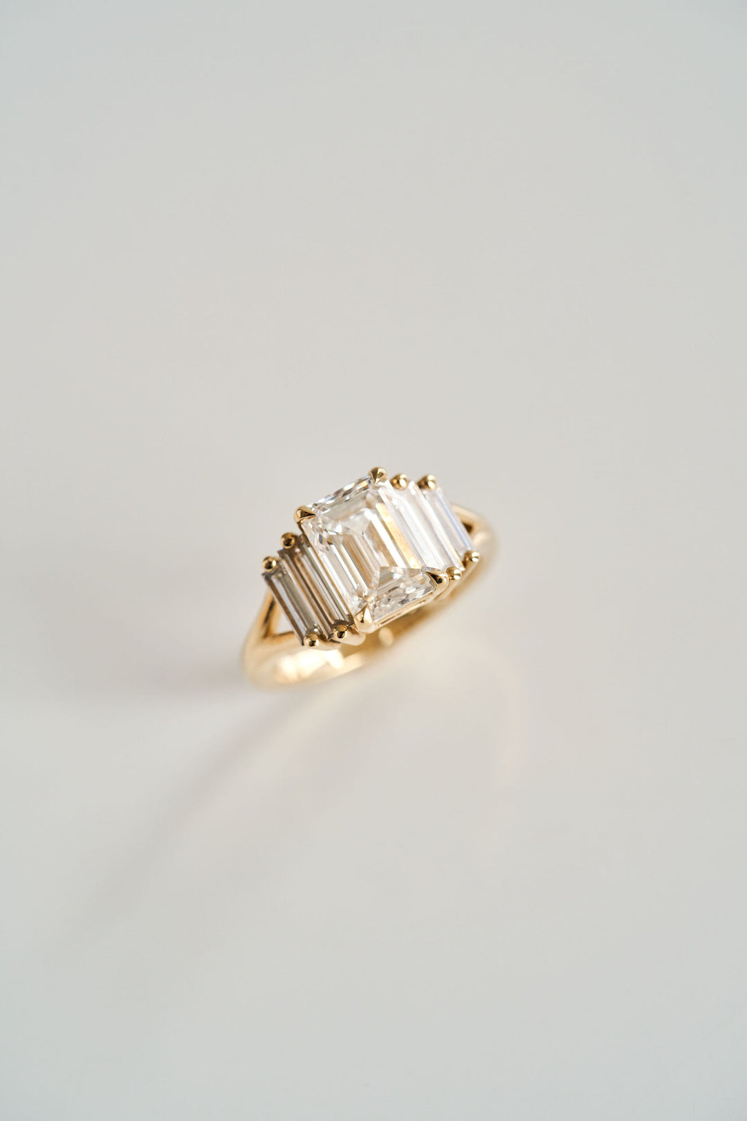 Emerald Cut with Baguette Accents