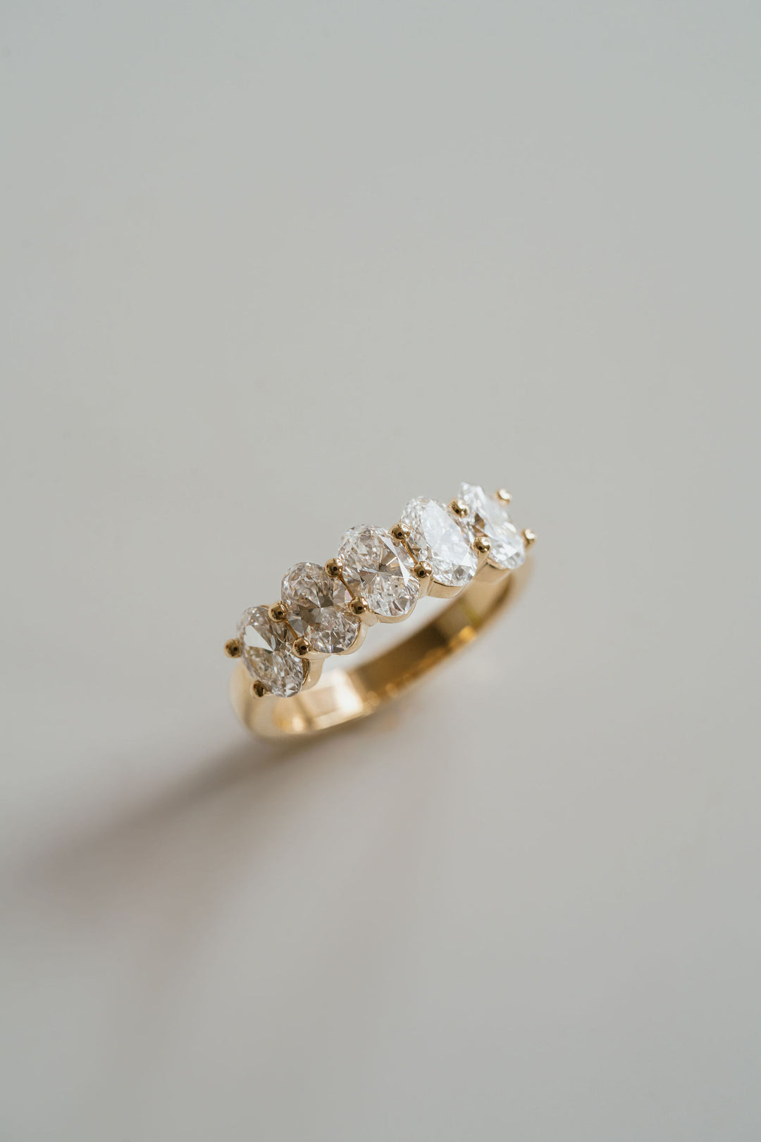 Oval Diamond Band