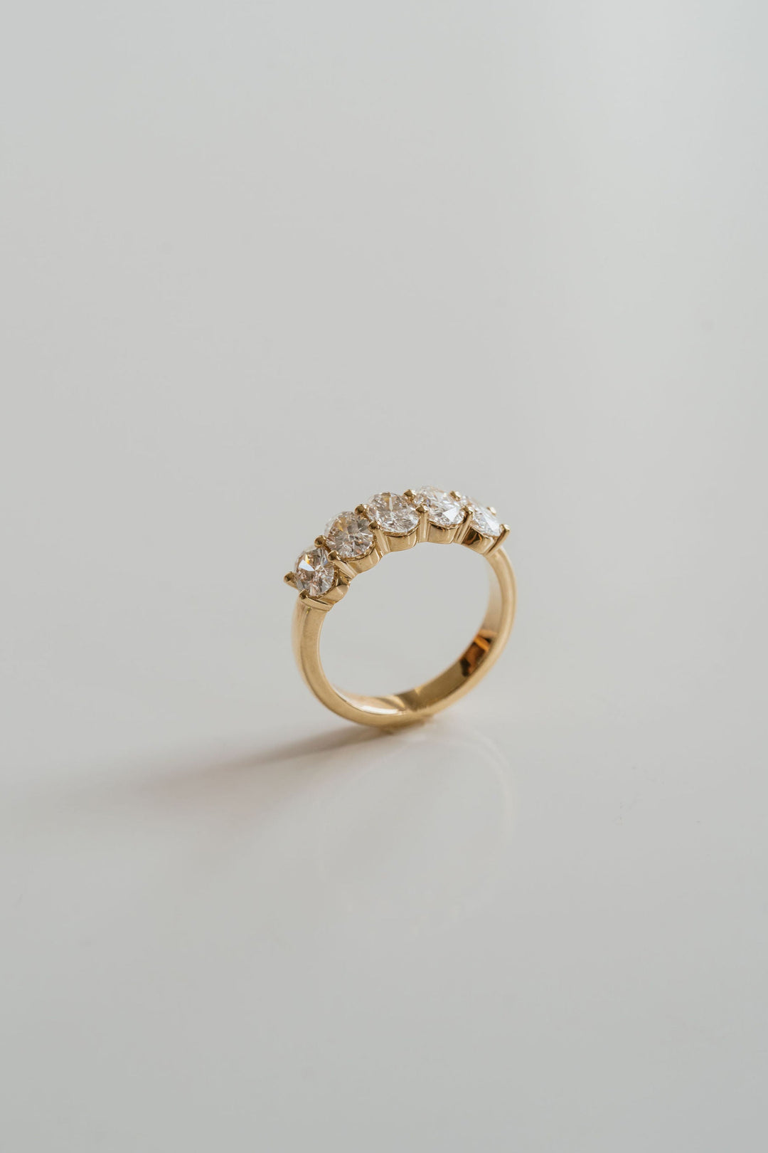Oval Diamond Band