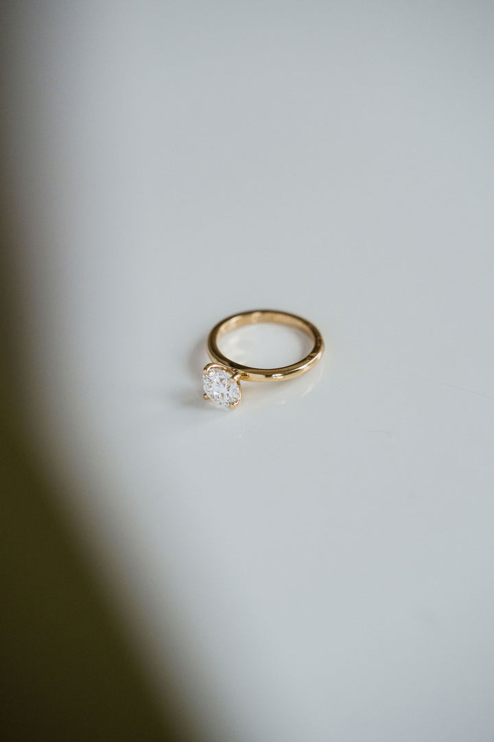 Round Brilliant Diamond Cavalier 2.0 Solitaire