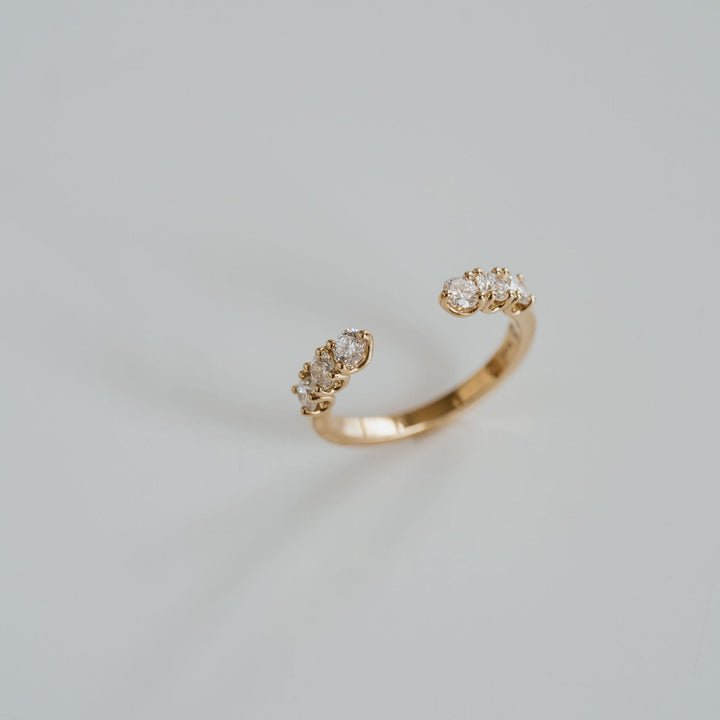 Round Brilliant Diamond Dahlia Gap Band