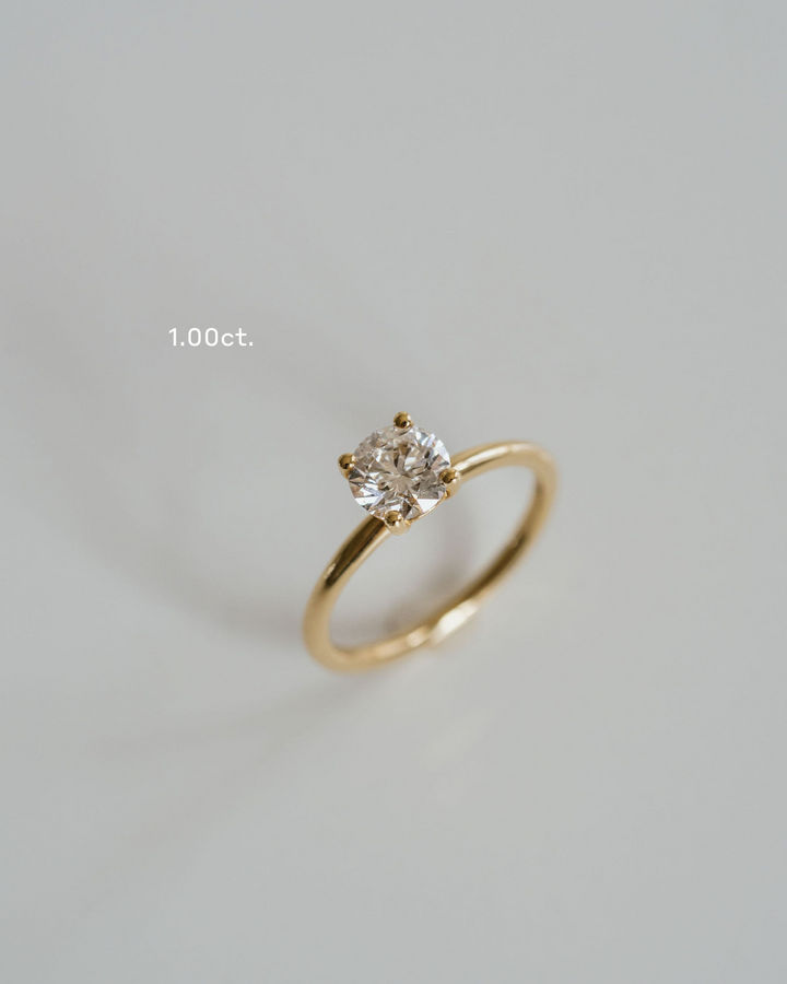 Round Brilliant Diamond Solitaire