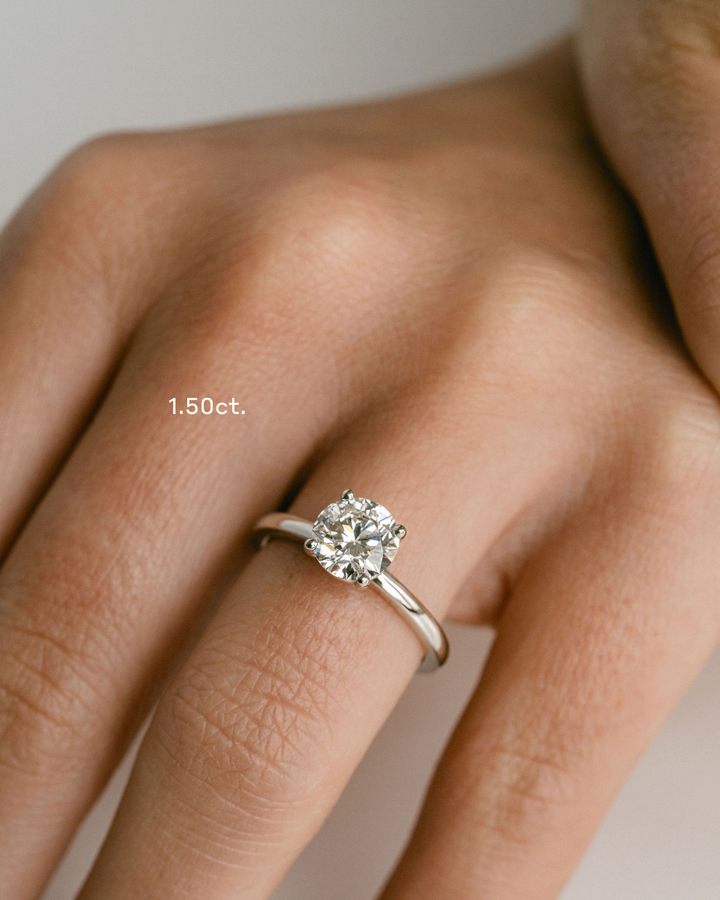 Round Brilliant Diamond Solitaire