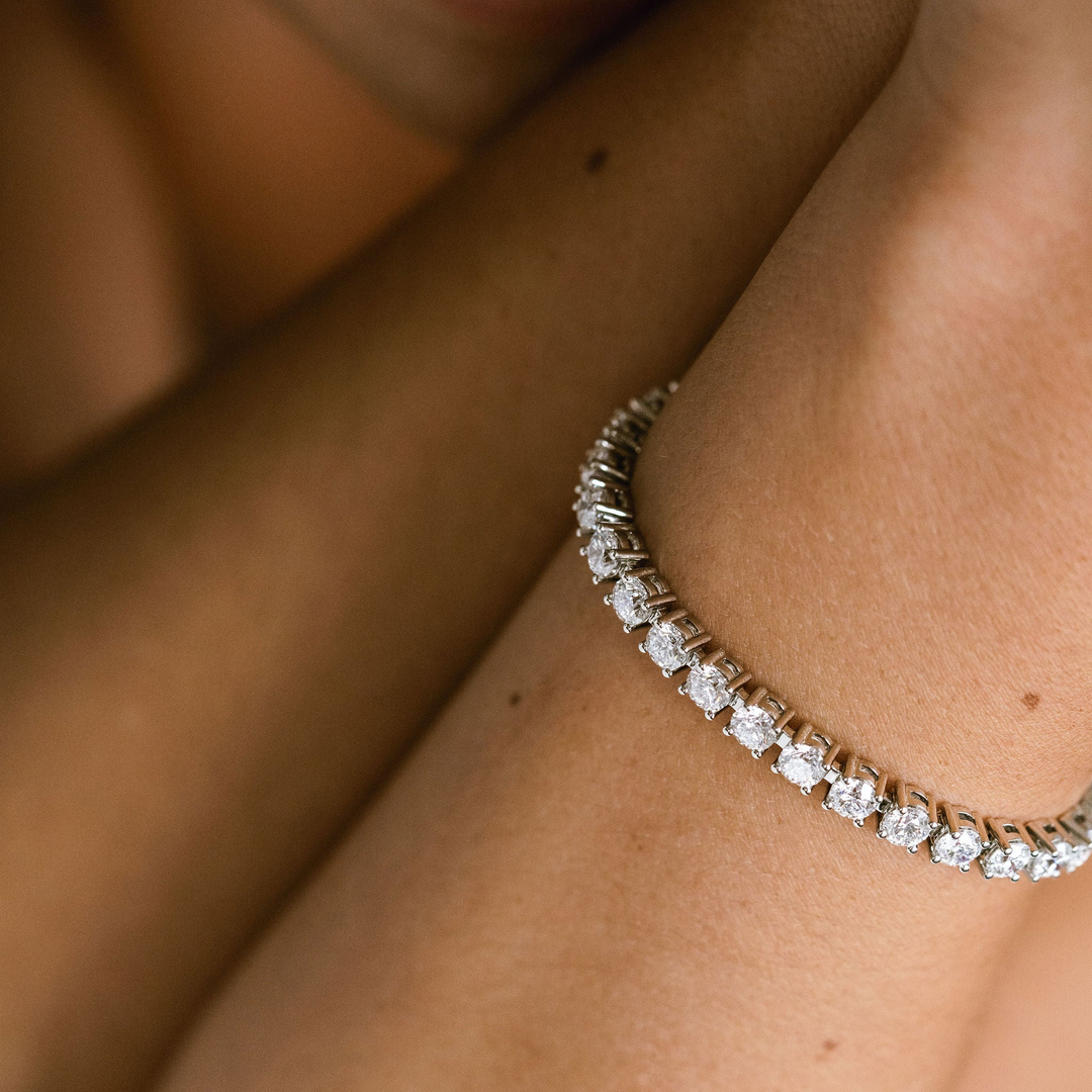 Round Diamond Tennis Bracelet