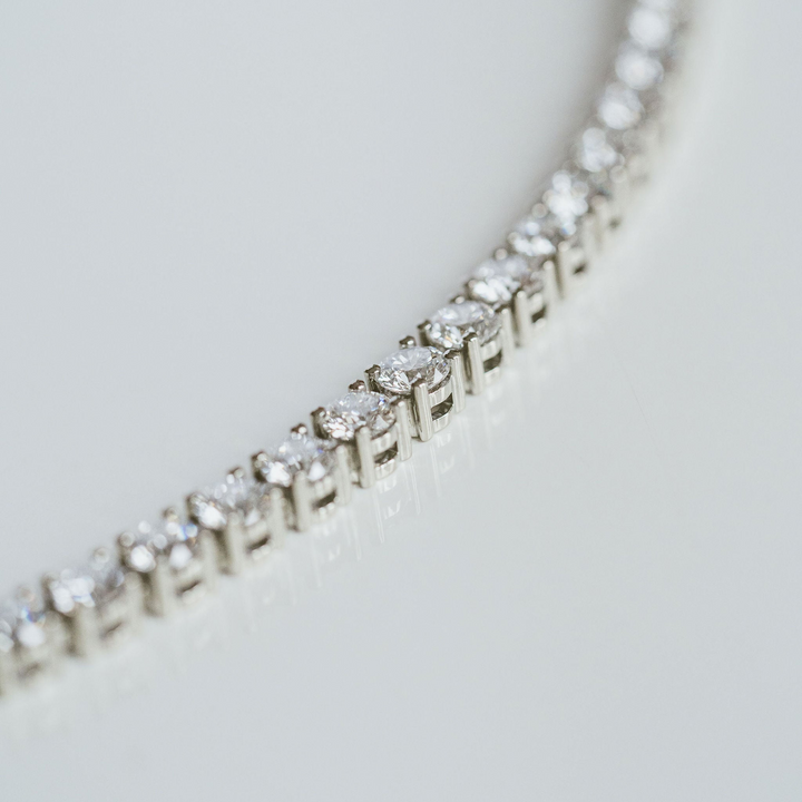 Round Diamond Tennis Bracelet