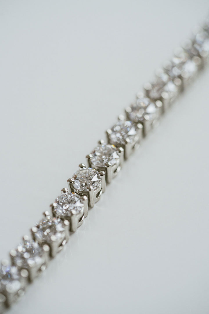 Round Diamond Tennis Bracelet