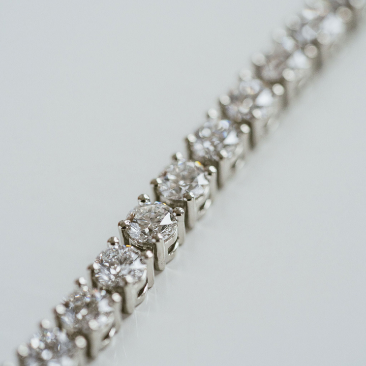 Round Diamond Tennis Bracelet