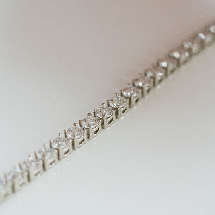 Round Diamond Tennis Bracelet