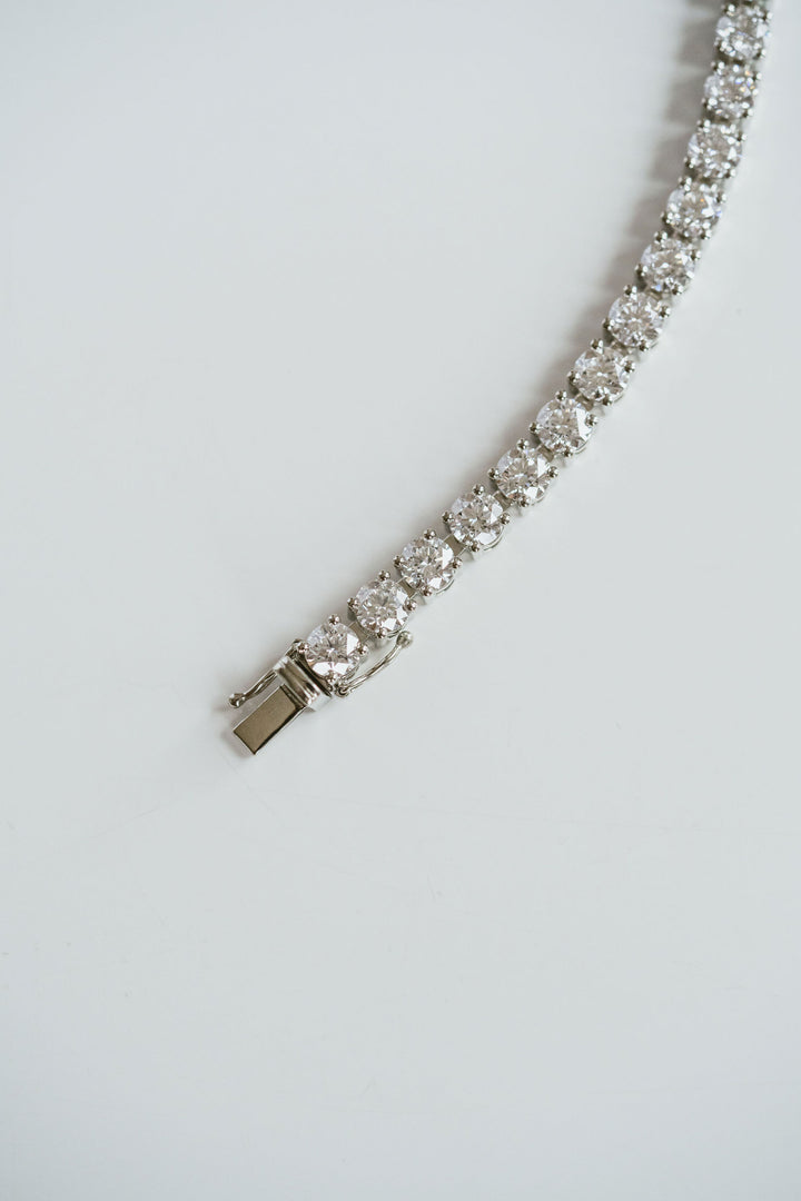 Round Diamond Tennis Bracelet