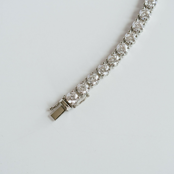 Round Diamond Tennis Bracelet