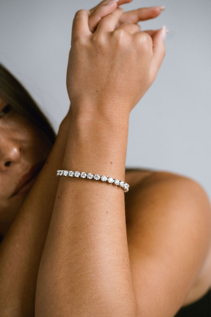 Round Diamond Tennis Bracelet
