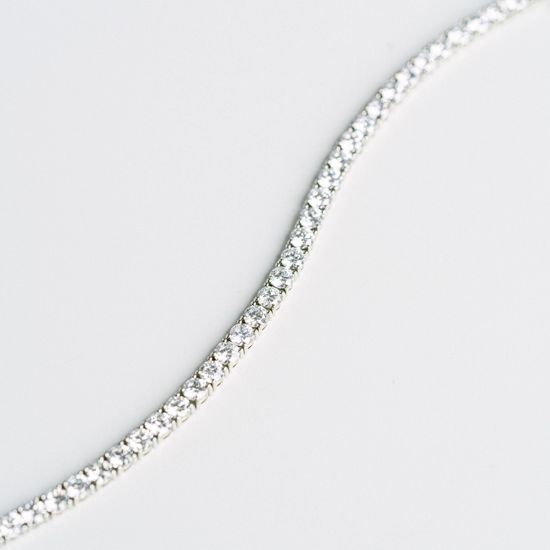 Round Diamond Tennis Bracelet