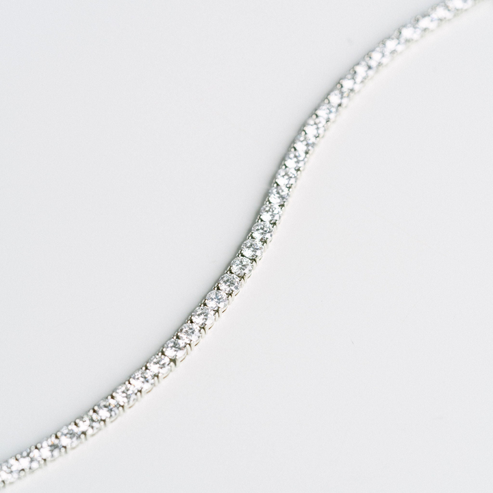 Round Diamond Tennis Bracelet