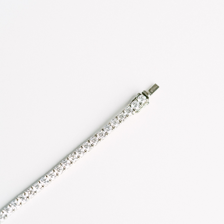 Round Diamond Tennis Bracelet