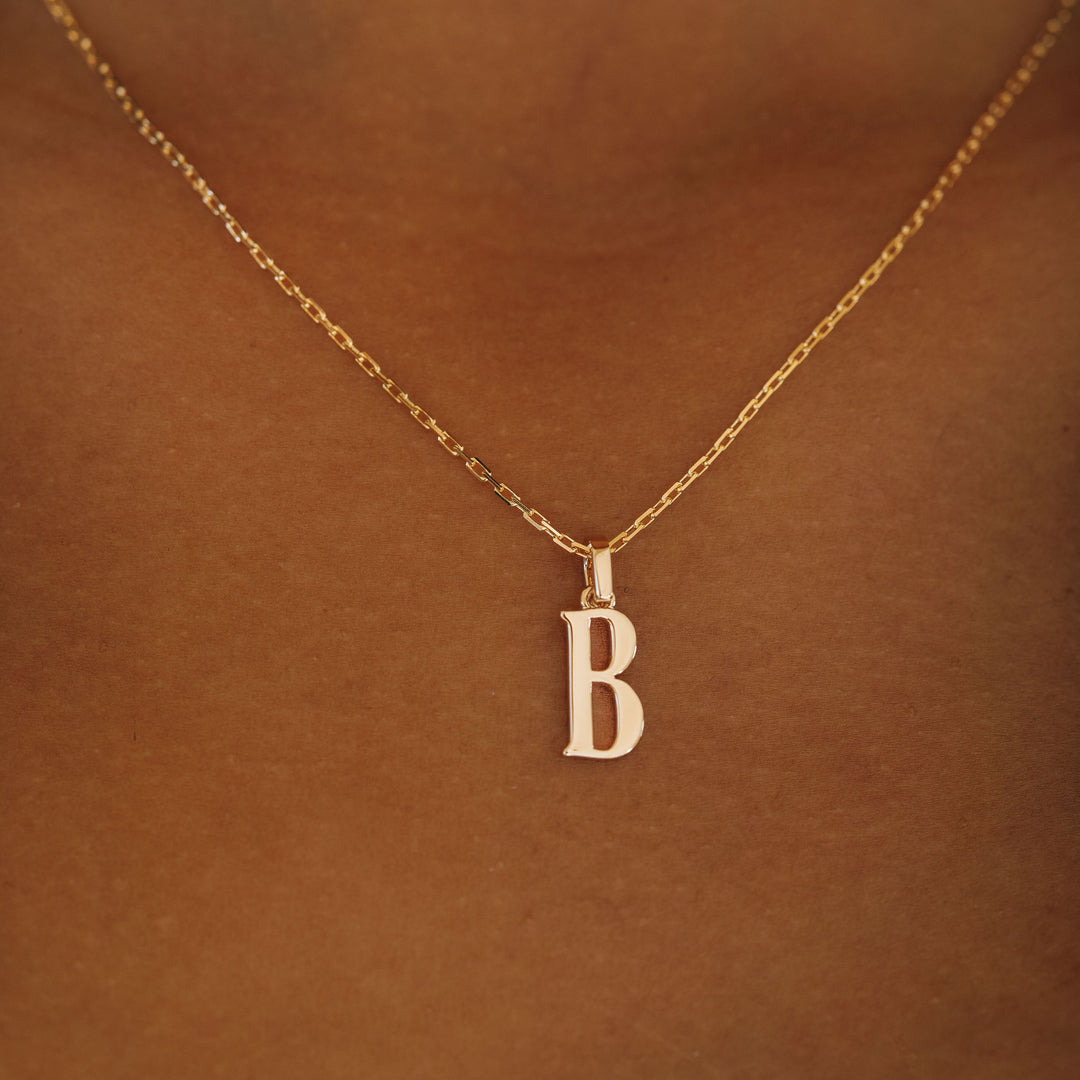 Cavalier Letter Pendants