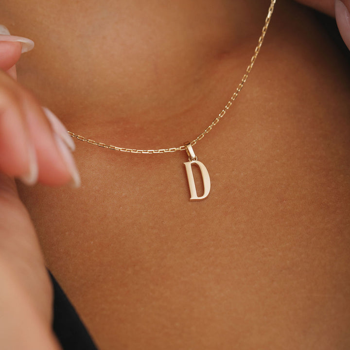 Cavalier Letter Pendants