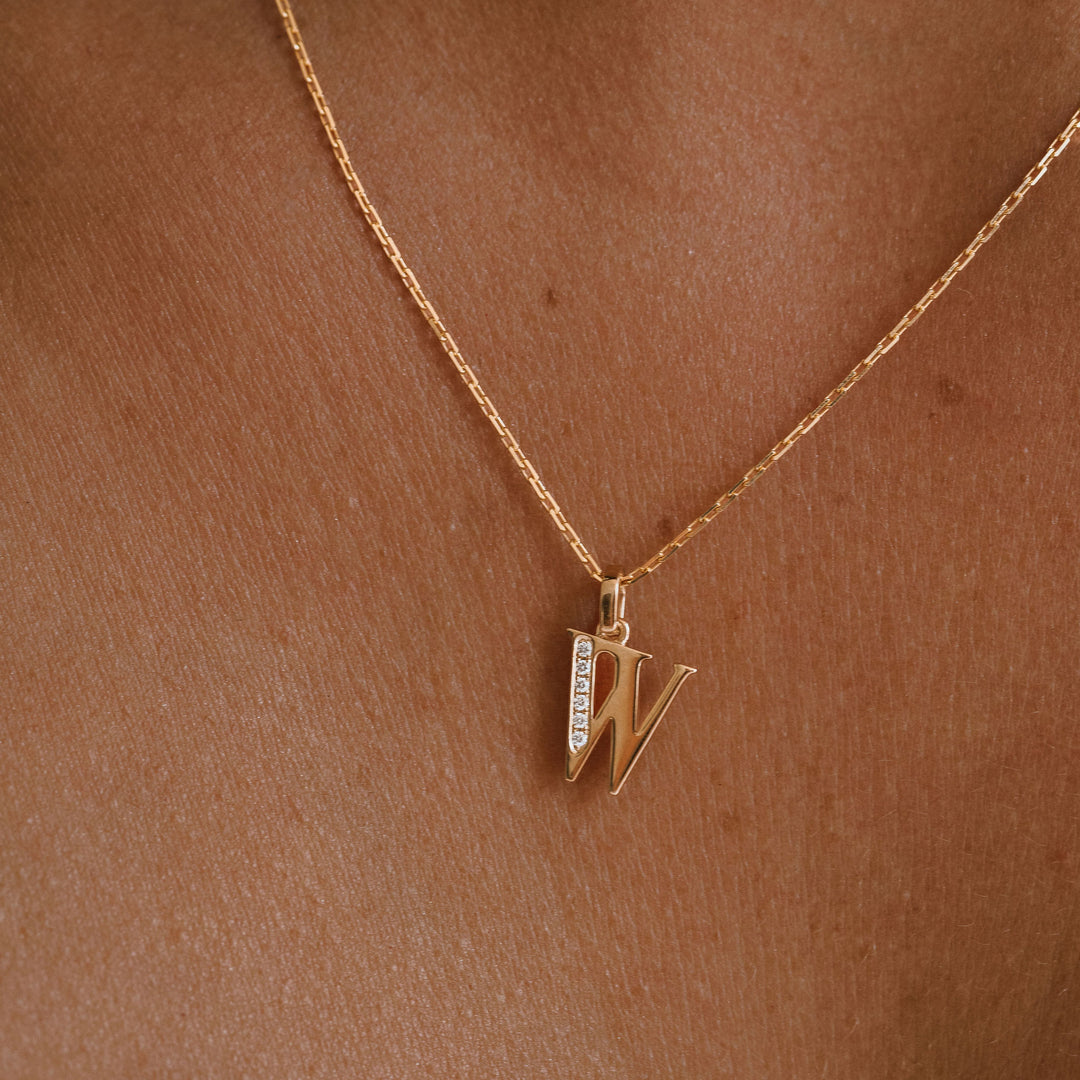 Cavalier Letter Pendants