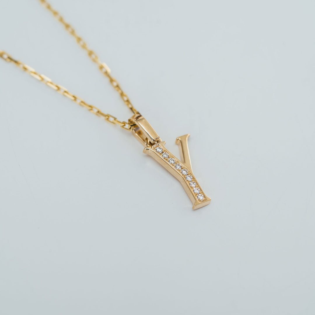 Cavalier Letter Pendants