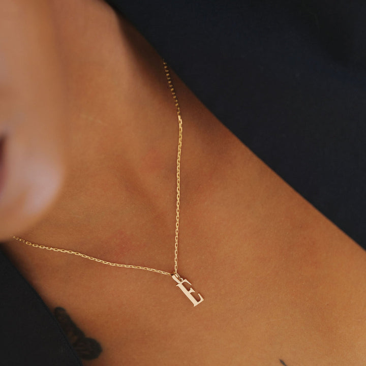 Cavalier Letter Pendants